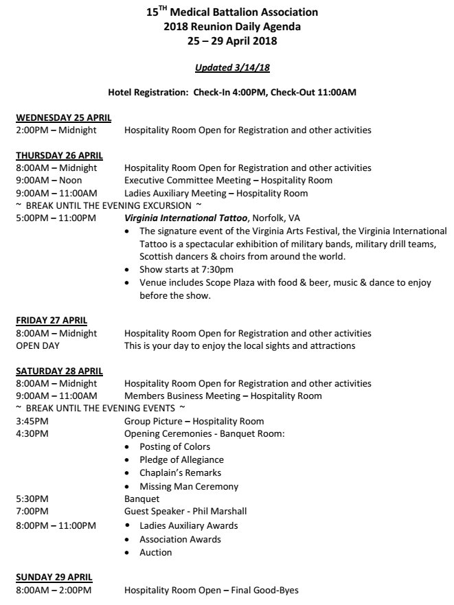 Agenda
