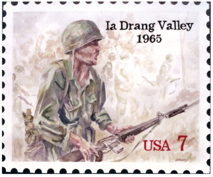 Ia Drang Valley 1965 Stamp