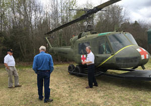 UH-1M Medevac Huey.