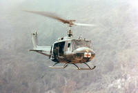 1st Cav Medevac helicopter in Vietnam.