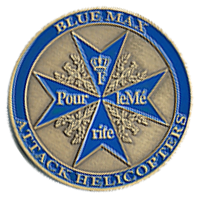 Blue Max Challenge Coin